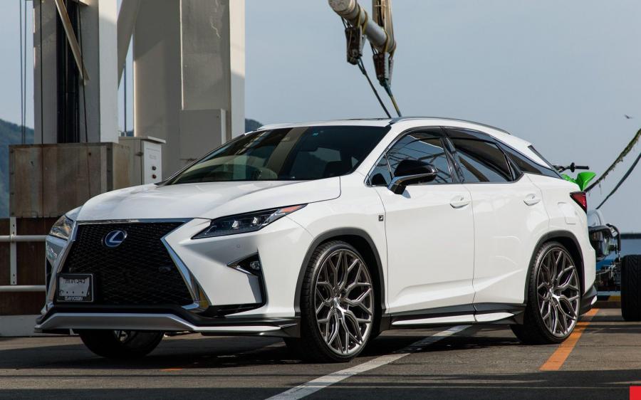 Lexus RX350h F-Sport on Vossen Wheels (HF-2) (JP) '2018